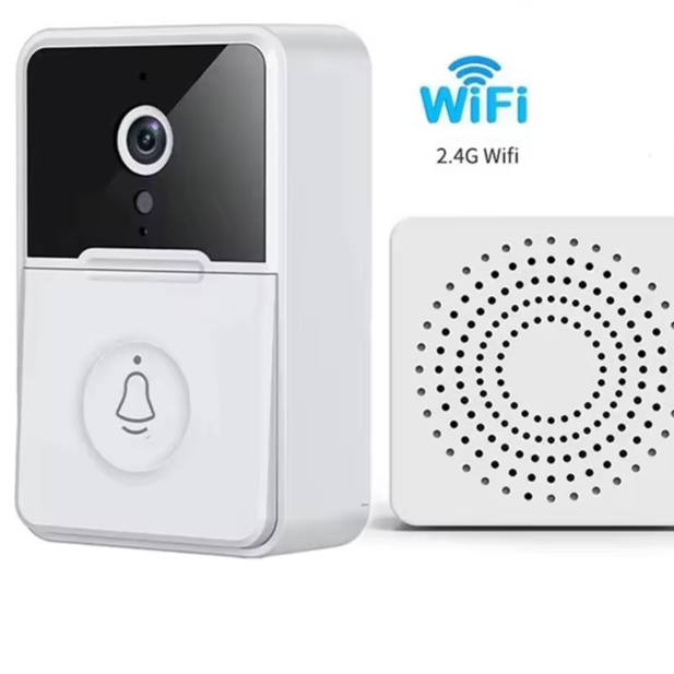 Wireless WiFi impermeável vídeo campainha, câmera inteligente segurança exte