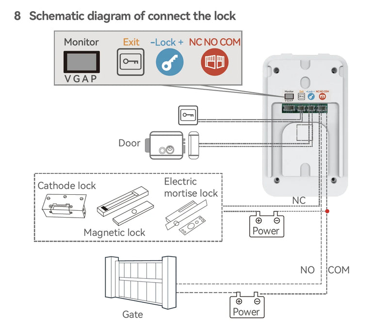 Sistema de campainha de vídeo wi-fi sem fio, câmera de porta de interfone 1080