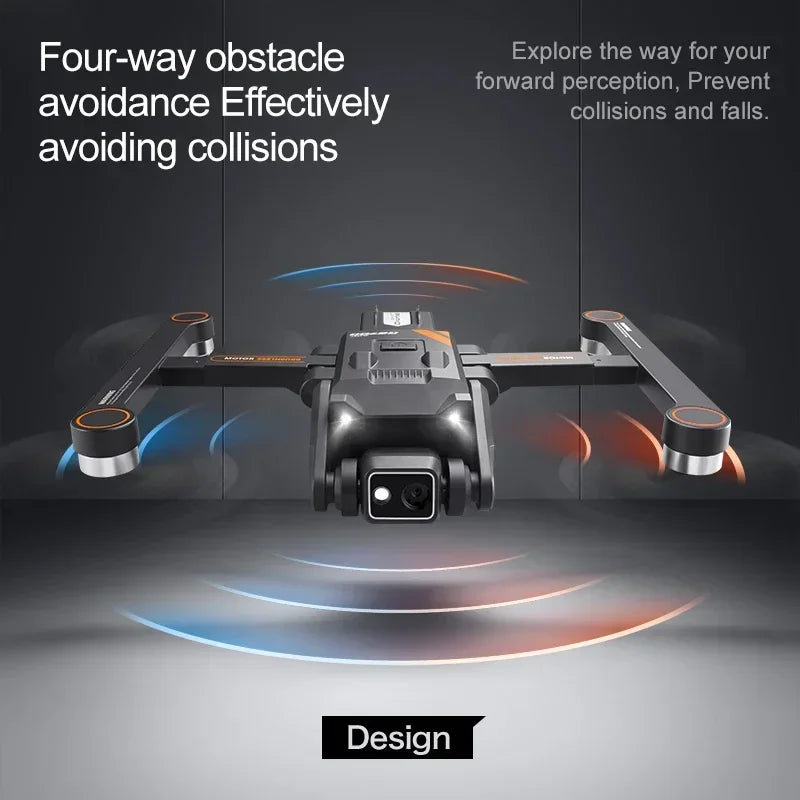 Novo rg700 pro gps drone 8k profissional hd câmera dupla 5g wifi evitar obstác