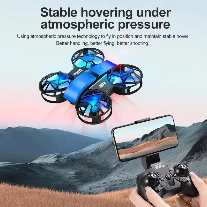 Xiaomi mini drone 4k hd com câmera grande angular 1080p wifi rc drone altura ma