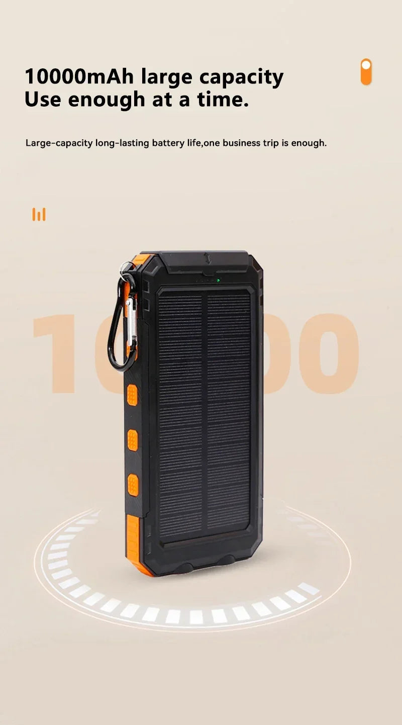 Xiaomi Solar 200000 Carregador portátil de grande capacidade mAh Power Bank com