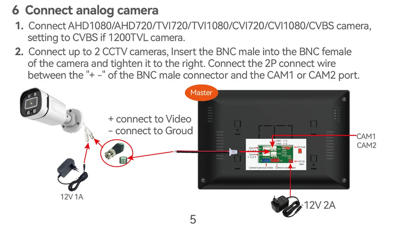 Sistema de campainha de vídeo wi-fi sem fio, câmera de porta de interfone 1080