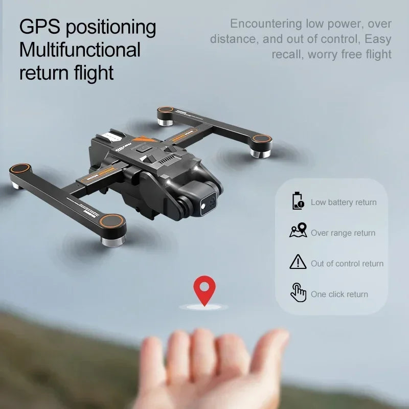 Novo rg700 pro gps drone 8k profissional hd câmera dupla 5g wifi evitar obstác