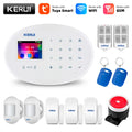 KERUI-Smart Home Security Alarm System, Wi-Fi, GSM, Sem Fio, Sensor de Movimento