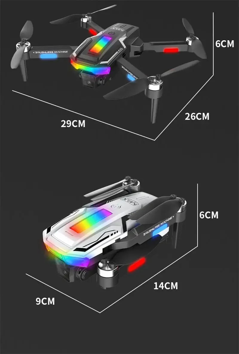 XIAOMI-A11 Max Drone com Motor Brushless, Fotografia Aérea, Omnidirecional, Evi