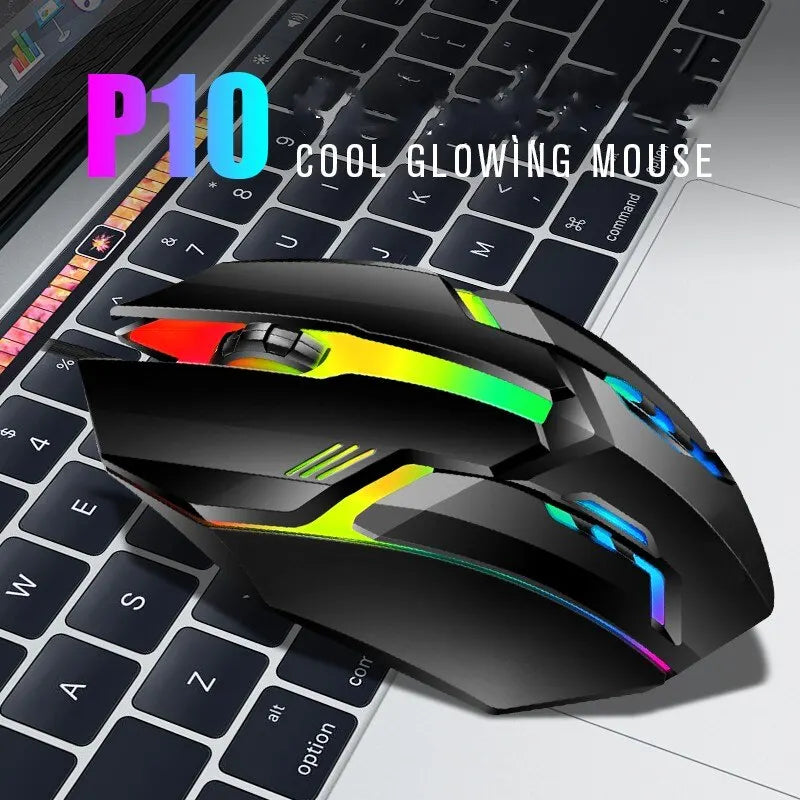 1 PC ITLY M01 Esportes LED Luminoso Backlit USB Com Fio Gaming Mouse para PC Des